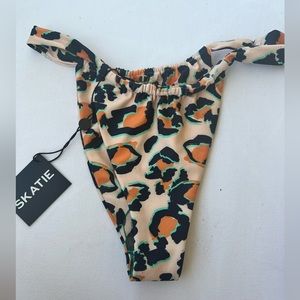 Skatie Cheetah Bikini Bottoms